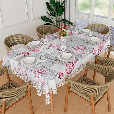 Kuber Industries Round Dining Table Cover | 60X90 Inch | 6 Seater ...