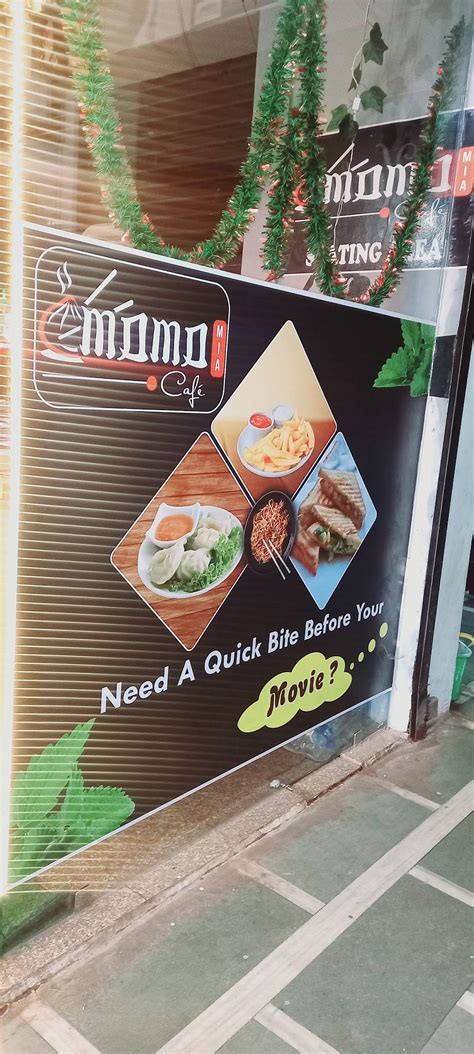 Menu at Momo Mia Cafe, Margao