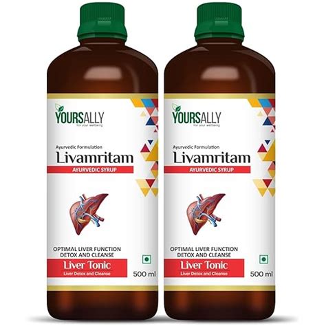 Buy YOURSALLY Livamritam Liver Care Syrup|Ayurvedic Fatty Liver Detox ...