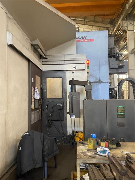 USED DOOSAN DBC-130II HORIZONTAL BORER – Bhavani Machine Tools – used ...