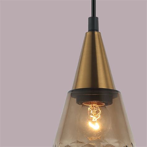 Crystal Cascade Cone Pendant Light | S2B2 | The Light Library