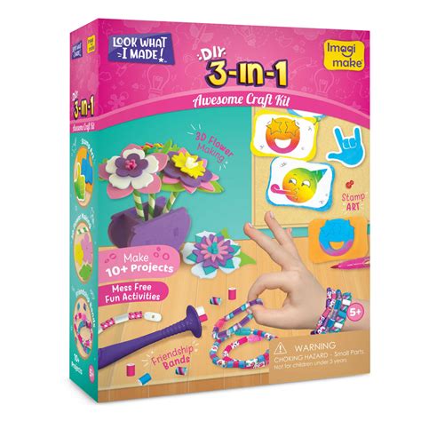 3-in-1 Awesome Craft Kit – Imagimake