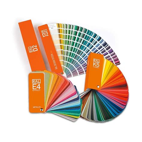 Buy RAL Color Chart Set: RAL K5, RAL D2, RAL E4, all RAL colors Online ...