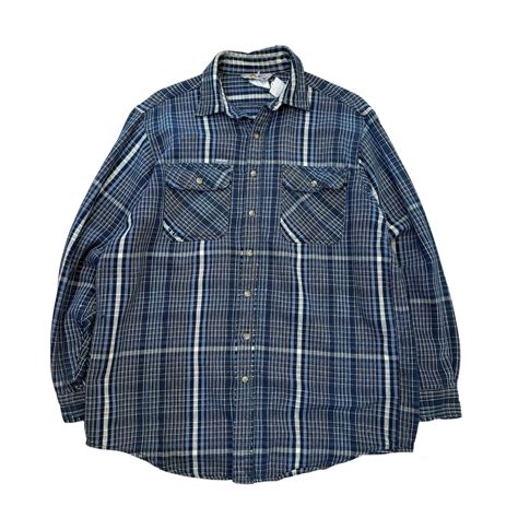 H 90'S CARHARTT FLANNEL SHIRT | skrova