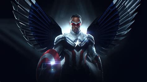 Anthony Mackie As Sam Wilson In Captain America Brave New World Wallpaper,HD Superheroes ...