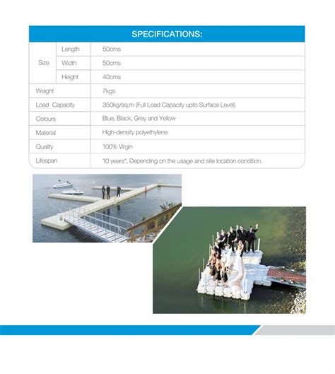 FLOATING DOCKS - Floating Jetty Platforms Trader - Wholesaler ...