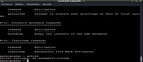 Image result for Kali Linux Linea De Comandos Metasploit