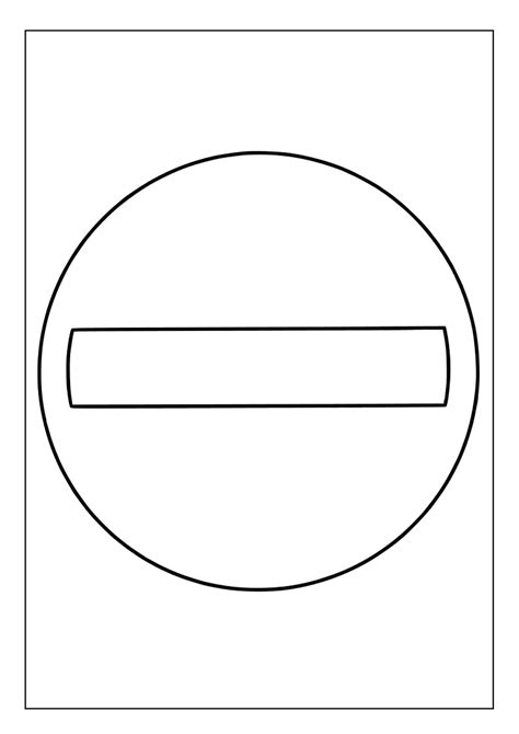 Image result for Traffic Signs Coloring Pages