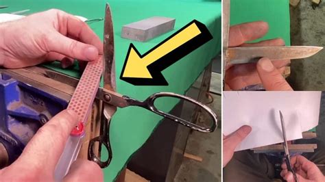 Image result for How to Sharpen Kitchen Scissors