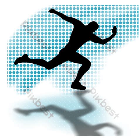 Running Man Vector PNG 的图像结果