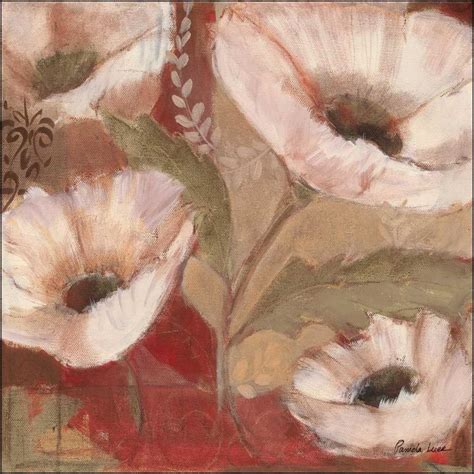 Amapola Blanc III 11715 | Buy Flower Painting | Floral Art Painting ...