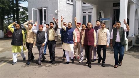 Uproar in Himachal Assembly over disaster management, opposition stages ...