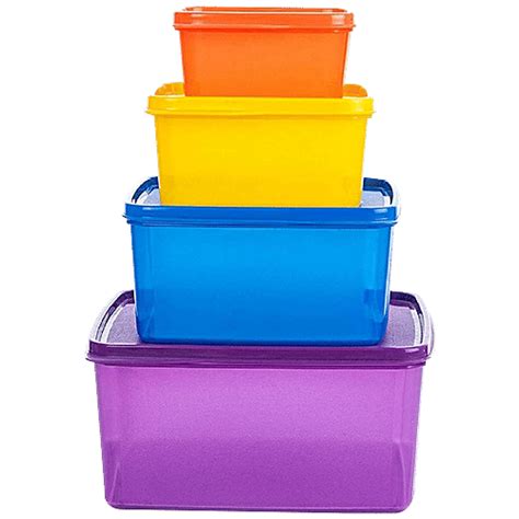 Buy Signoraware Family Fresh Tab Set Storage Container - Multicolour ...