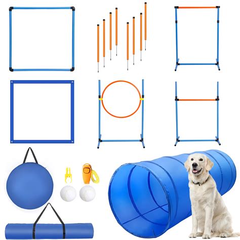 Snapklik.com : Rengue Dog Agility Training Equipment Set, Multi ...