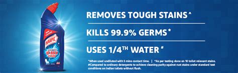 Harpic 1 Litre (Pack of 2) - Original, Disinfectant Toilet Cleaner ...