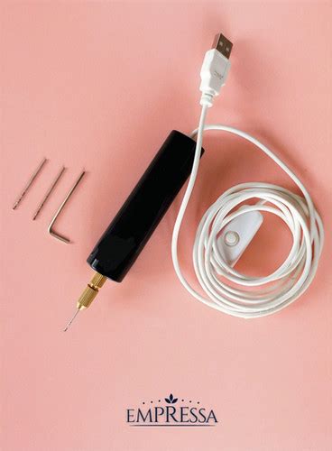 Handheld Usb Drill for Clay & Resin | Empressa