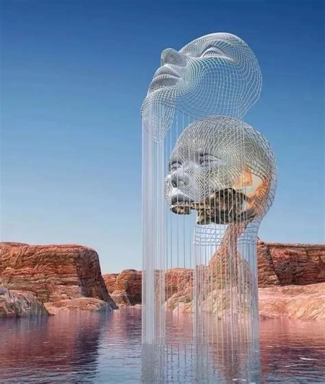 3D数字雕塑的神奇“雕塑装置”自数字艺术家的视觉震撼