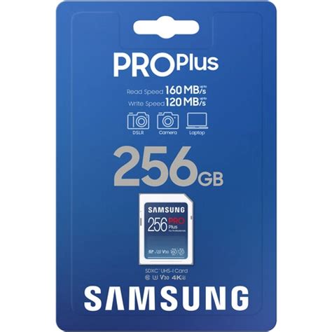 Buy Samsung 256GB PRO Plus UHS-I SDXC Memory Card at Lowest Price in ...