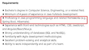 Image result for Java Job 300 Years Experience