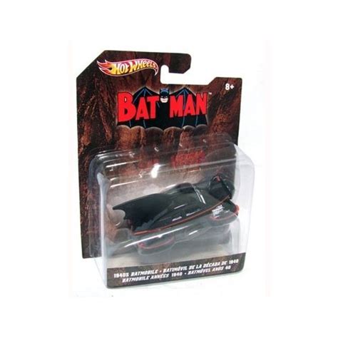 Buy Hot Wheels Batman Original Series 1940s Batmobile 1:50 Scale Die ...