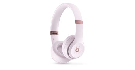 Beats Solo 4 – On-Ear Wireless Headphones – Cloud Pink - Apple (IN)
