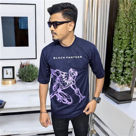 Black panther droup shoulder Tshirt 1 pc @199 and 3 pcs @ 499 ...