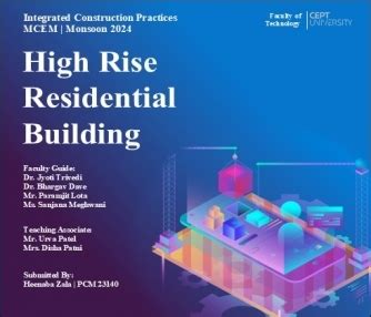 High-Rise Residential Project | CEPT - Portfolio