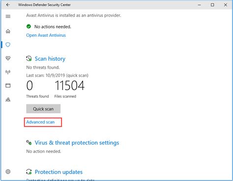 Image result for Windows Defender Offline Scan Not Working