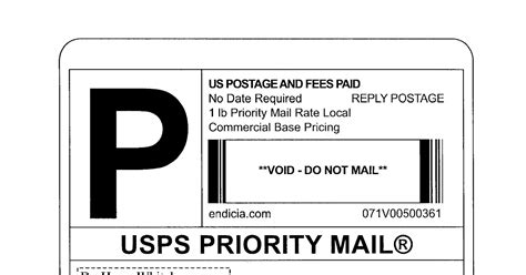 Image result for PDF USPS Label
