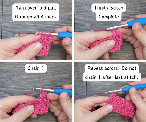 Free Pattern Trinity Stitch 的图像结果