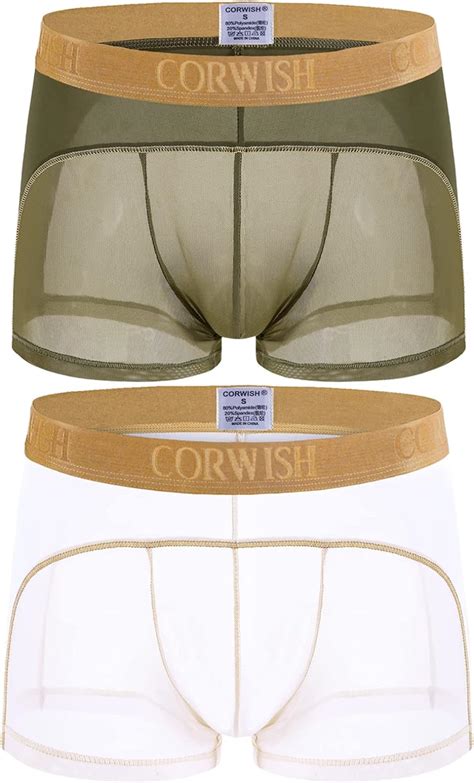 2 Pack Men Boxer Briefs Shorts Soft Underpants India | Ubuy