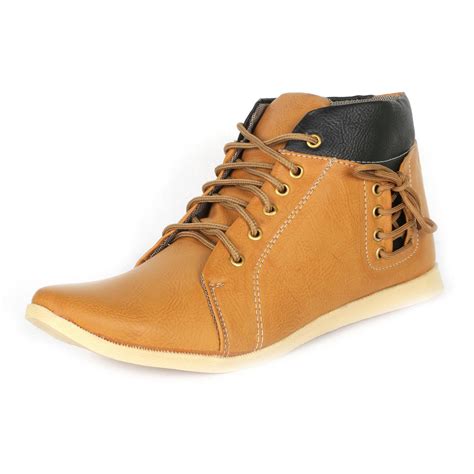 Buy A G FOOTWEAR Men's Brown Leather Casual Shoes - 10 UK at Amazon.in