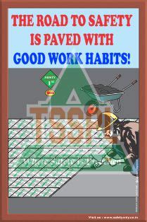Motivational Posters, Safety Guidelines, Accident Prevention Tips