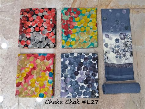 VISHWAM FABRICS CHAKA CHAK CREPE FANCY PRINT WITH WORK SUITS AT BEST ...