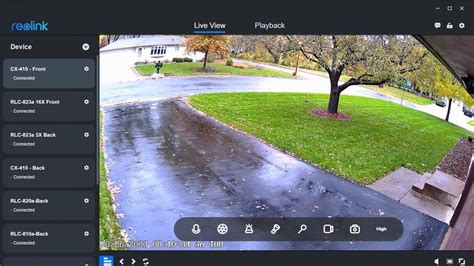 Reolink PC Client 的图像结果