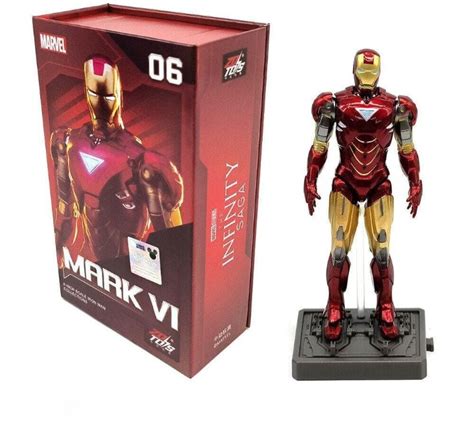 Buy Marvel Studios : The Infinity Saga 4 Inch Scale Iron Man Collection ...