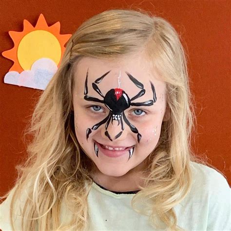Spider Face Paint Ideas
