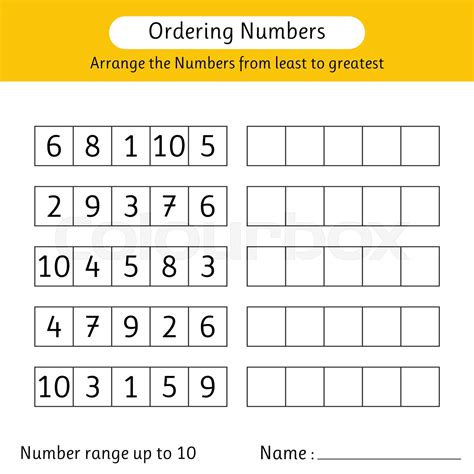 Image result for Ordering Higher Numbers