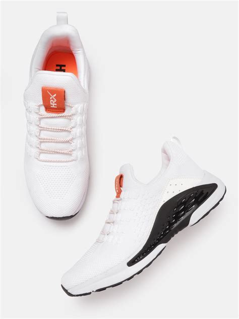 Buy HRX By Hrithik Roshan Men White Urban Street Athleisure Shoe ...