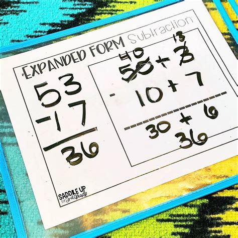 Image result for Expanded Form Subtraction Strategy