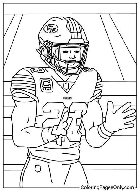 San Francisco 49ers Coloring Pages - Free Printable PDF & Online Coloring