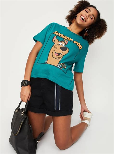 Buy Women Scooby-Doo Printed T-shirt Online at just Rs. 499.0 ...