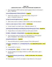 Image result for Lab Math Problems