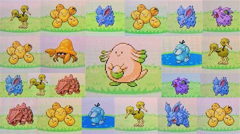 22 Shiny Pokémon in the Safari Zone! (Some Live) - Safari Week 2020 ...