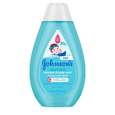 Johnson's Clean & Fresh Kids' Shampoo & Body Wash, 13.6 fl.oz - Walmart.com