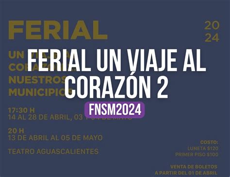 Ferial: Un Viaje al Corazón 2 FNSM 2024 - Feria San Marcos