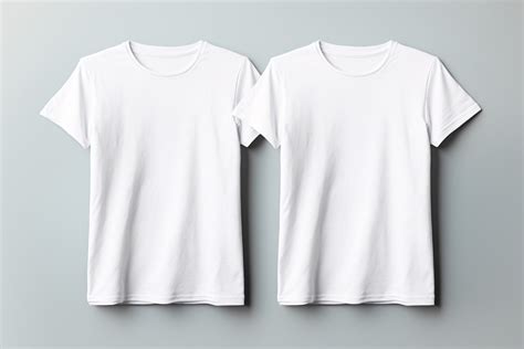 Blank White T-Shirts Graphic by Forhadx5 · Creative Fabrica