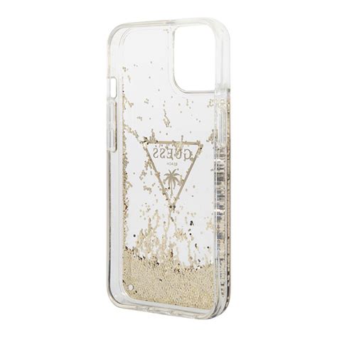 Maska(futrola) Guess Hc Liquid Glitter Triangle za iPhone 14 6.1 ...