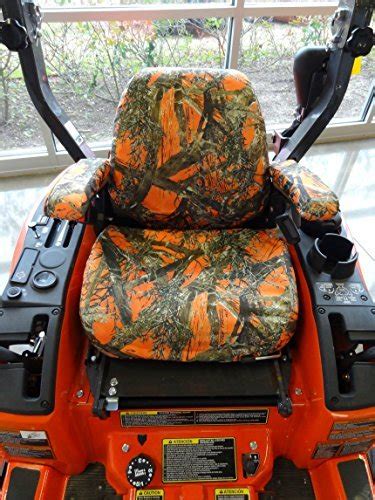 Durafit Seat Covers KU08 Exact FIT SEAT Cover for KUBOTA MOWERS. ZD321 ...