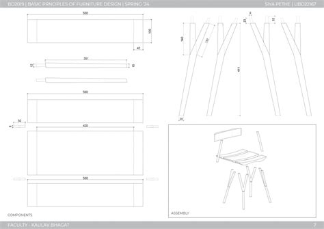 Teak Tendril - A Wooden Seating Element | CEPT - Portfolio